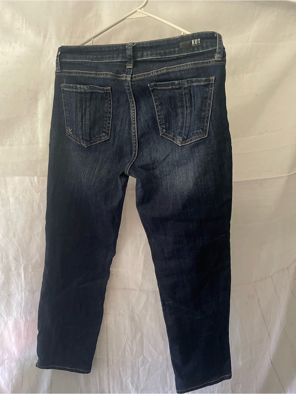 Kut from the Kloth Dark Indigo Straight Leg Jeans